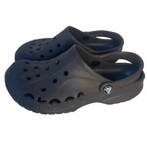 Crocs Dark Charcoal Gray Grey Womens 7 Mens 5 Sandals Clogs
